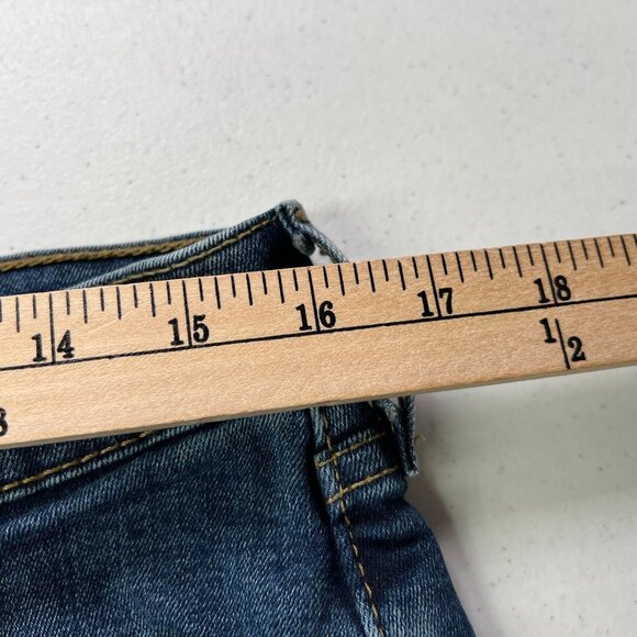 Levis 511 Jeans Mens 32 X 34 Blue Stretch Denim Slim Straight Leg - Picture 8 of 10